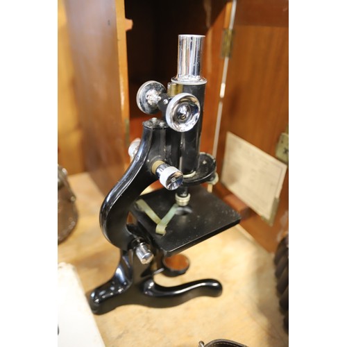 Quality microscope in box