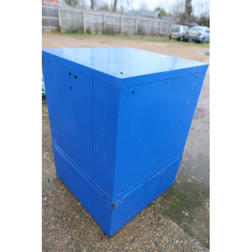 Large steel engineering box with drawers