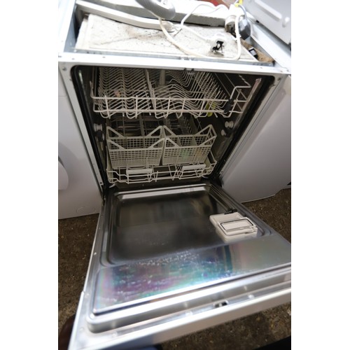 184 - Creda integrated dishwasher - warranted until 12 noon Tuesday following the above sale