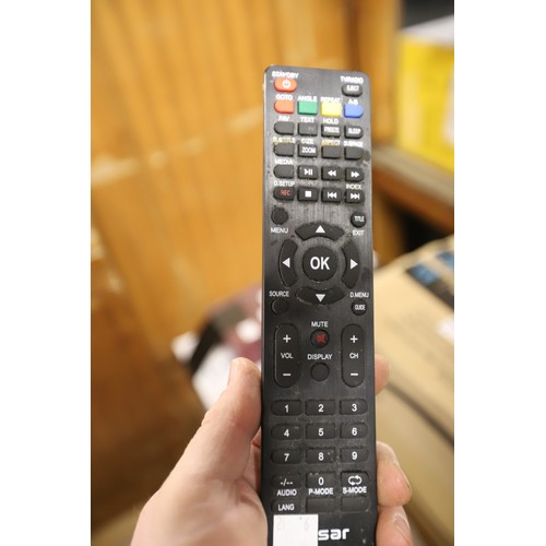 273 - Linsar TV with remote - warranted until 12 noon Tuesday following the above sale