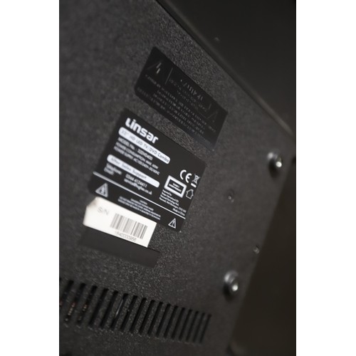 273 - Linsar TV with remote - warranted until 12 noon Tuesday following the above sale