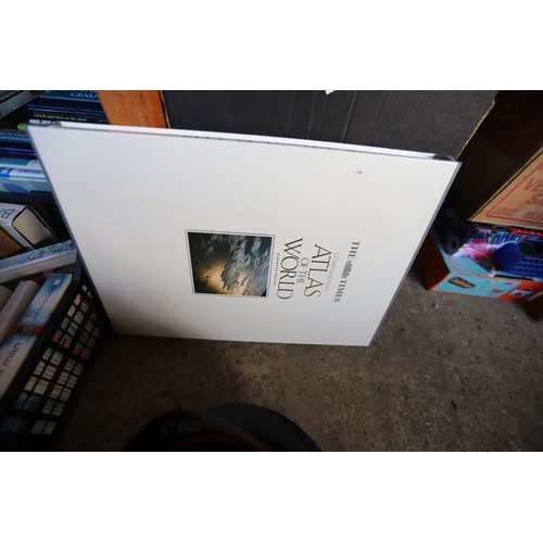 336 - 4 boxes of various books