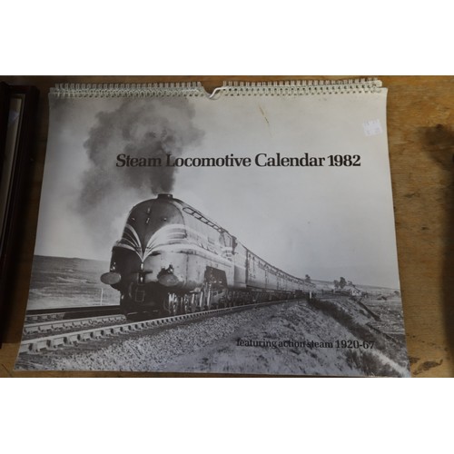 347 - Qty of past railway calenders