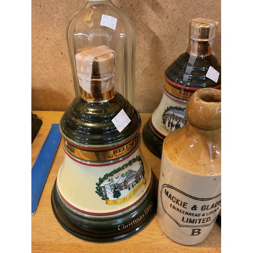 442 - Wade commemorative decanters - empty