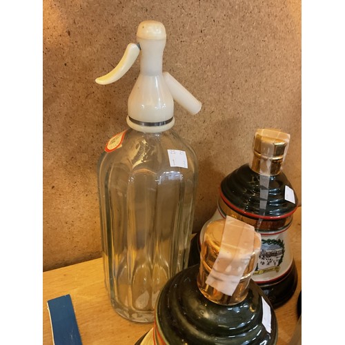 442 - Wade commemorative decanters - empty