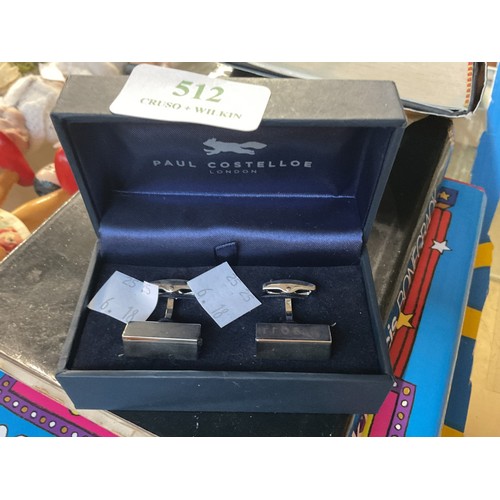 460 - Pair of designer cufflinks