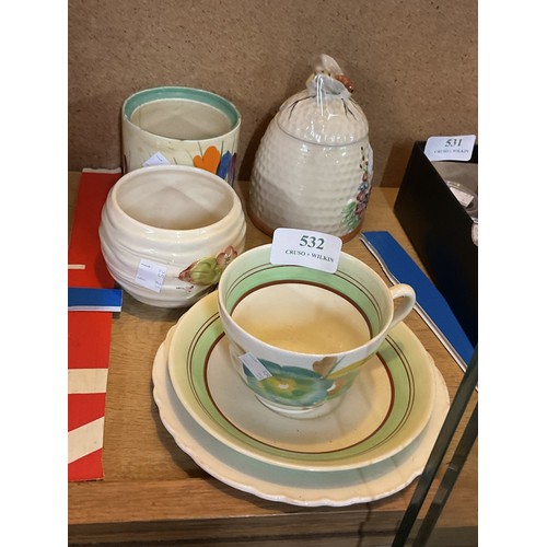 463 - Qty of Art Deco china