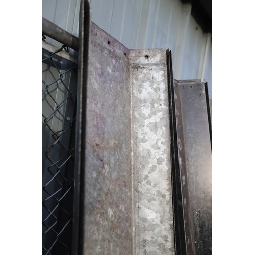 7 - Qty of galvanised guttering