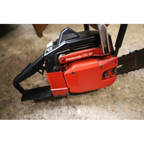 129 - Large Jonsered petrol chainsaw