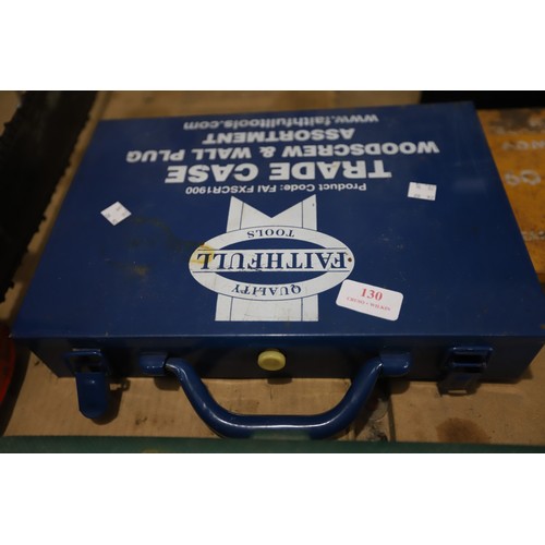 130 - Screw & plugs set