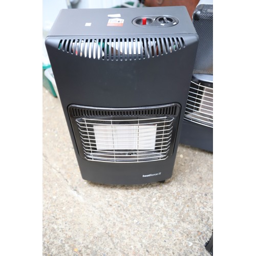 171 - 2 portable gas fires 'heat force II' & 'super serve'