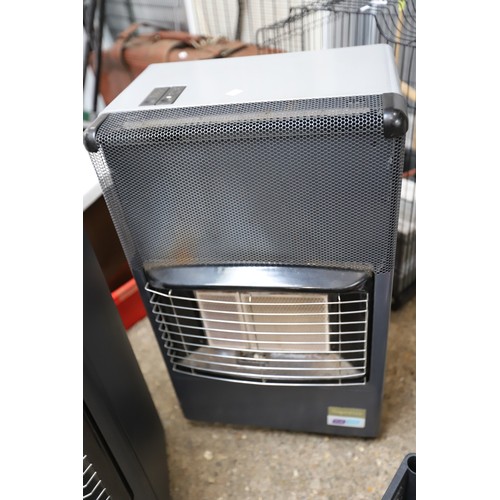171 - 2 portable gas fires 'heat force II' & 'super serve'