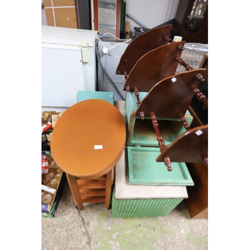 174 - Various loom style furniture, etc