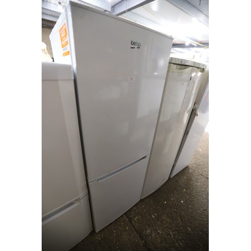188 - Beko fridge freezer - warranted until 12 noon Tuesday following the above sale