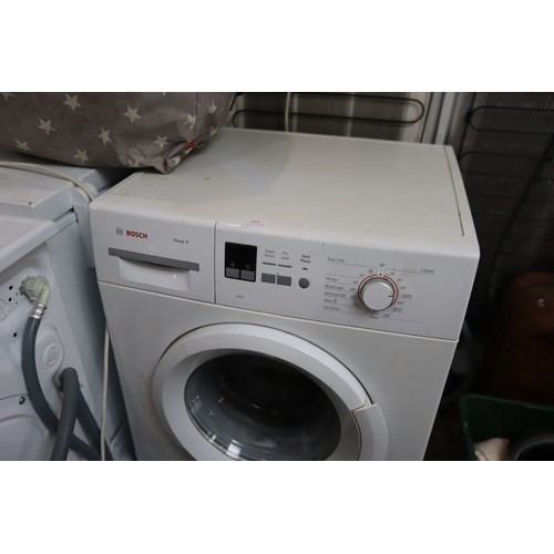 194 - Bosch washing machine - warranted until 12 noon Tuesday following the above sale