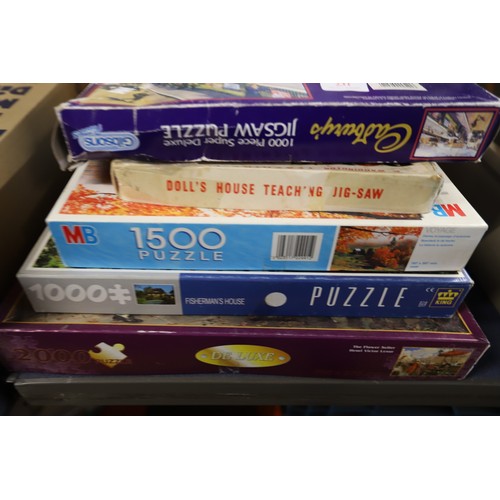 231 - Qty of jigsaw puzzles