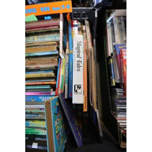 306 - 3 boxes of various vintage children's books