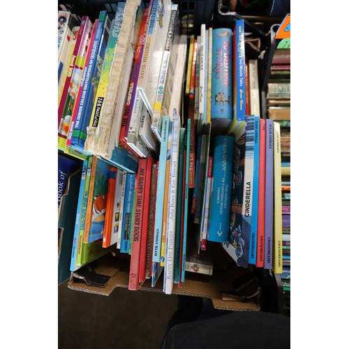 306 - 3 boxes of various vintage children's books