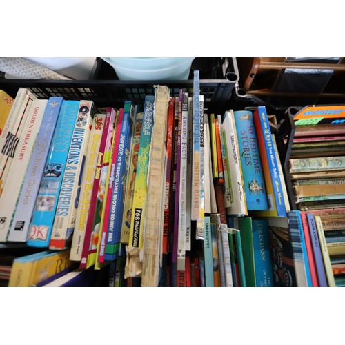 306 - 3 boxes of various vintage children's books
