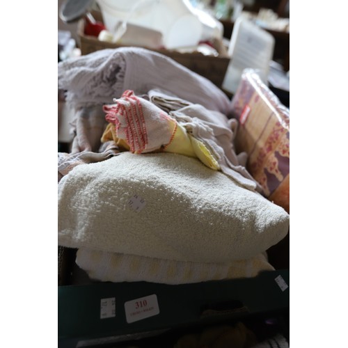 310 - Mixed linen & towels