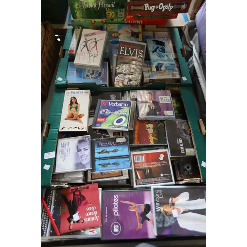 311 - Qty of videos, CDs & DVDs