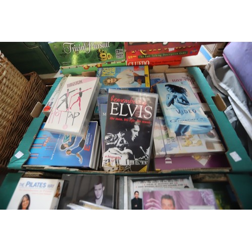 311 - Qty of videos, CDs & DVDs