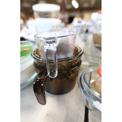 Qty of various Pyrex & other glass ware