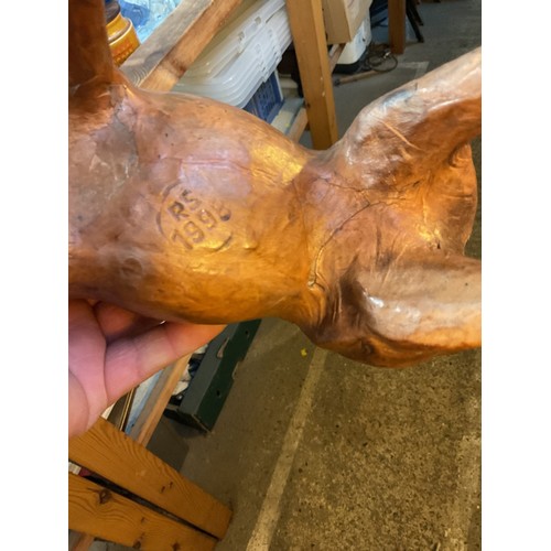 529 - Leather clad horse