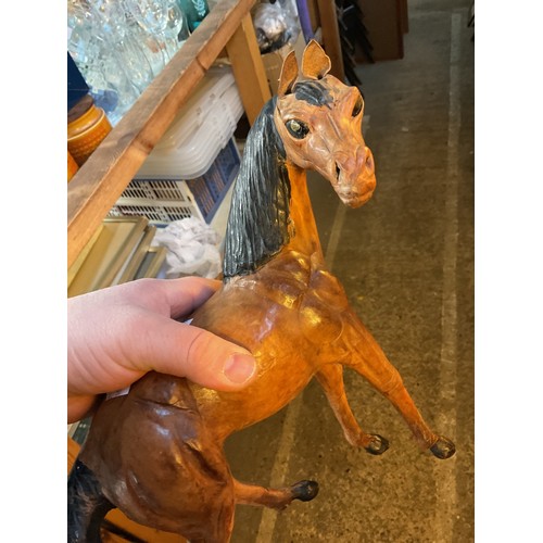 529 - Leather clad horse