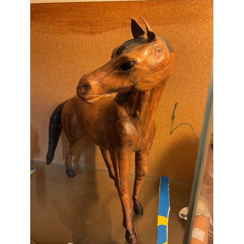 529 - Leather clad horse