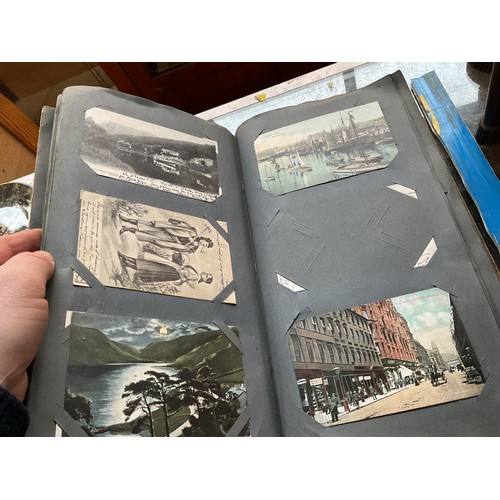 575 - 1890-1910 majority postcards in vintage/original album