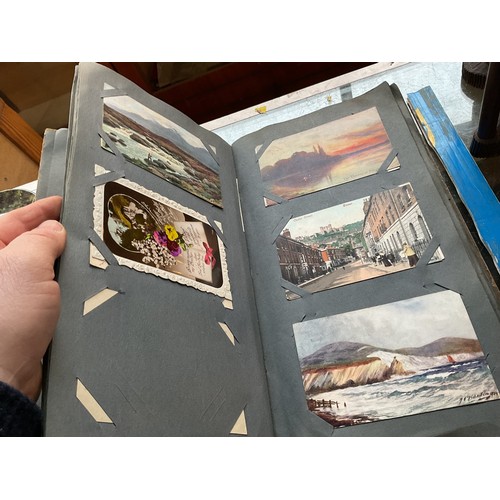 575 - 1890-1910 majority postcards in vintage/original album