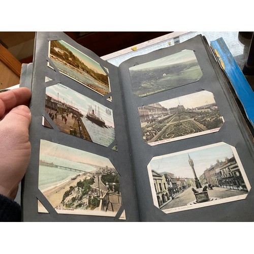 575 - 1890-1910 majority postcards in vintage/original album