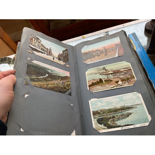 575 - 1890-1910 majority postcards in vintage/original album