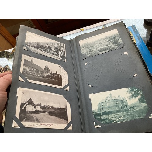 575 - 1890-1910 majority postcards in vintage/original album