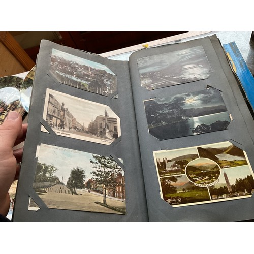 575 - 1890-1910 majority postcards in vintage/original album