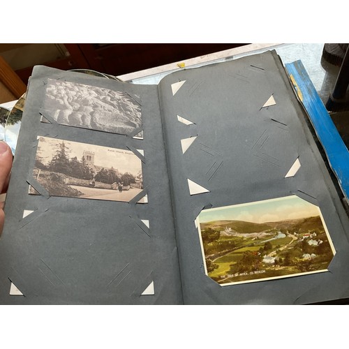 575 - 1890-1910 majority postcards in vintage/original album