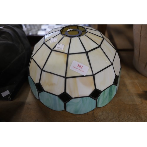 361 - Tiffany style shade