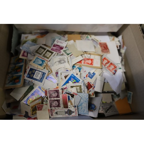 383 - Box of world stamps