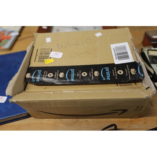 383 - Box of world stamps