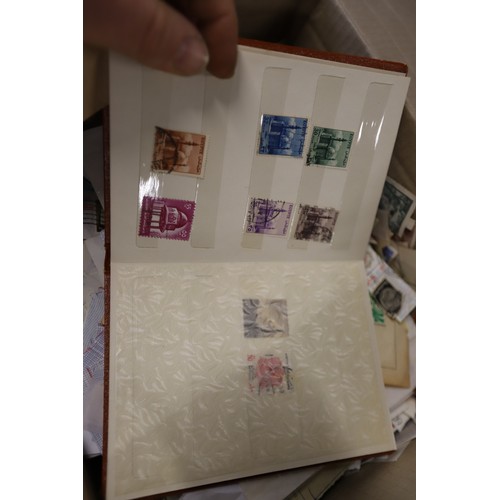 383 - Box of world stamps