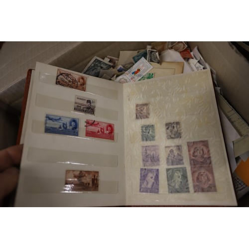 383 - Box of world stamps