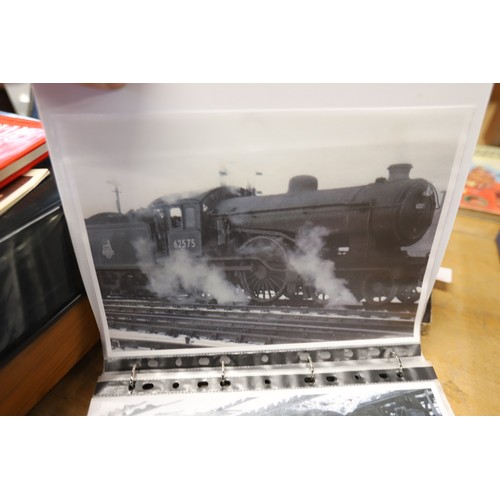 386 - Folder on local train & railways plus Norfolk ephemera