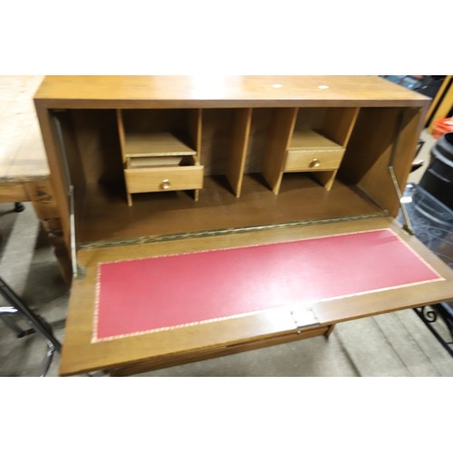 637 - Bureau display cupboard