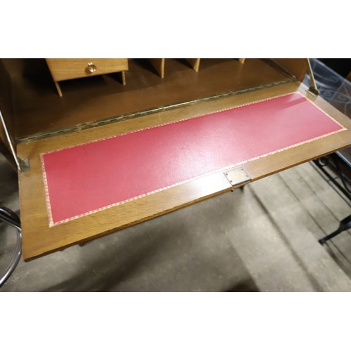 637 - Bureau display cupboard