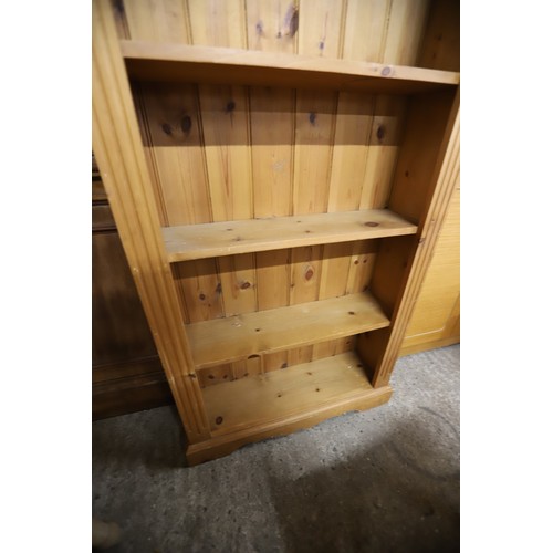 653 - Pine bookcase