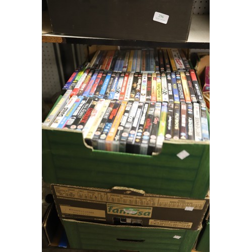 8 crates of DVDs/box sets - circa 550