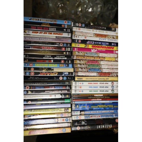 8 crates of DVDs/box sets - circa 550