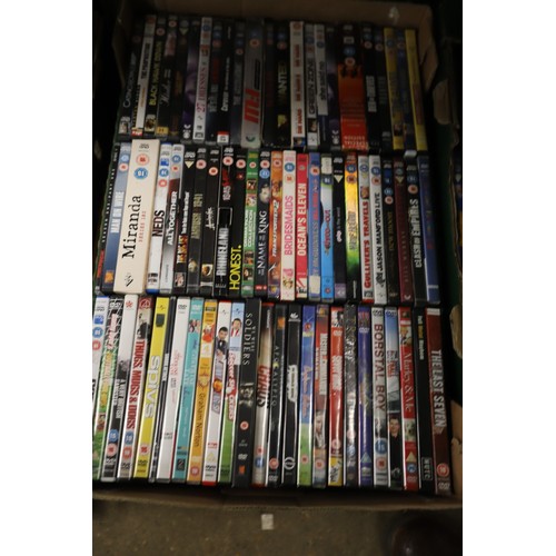 8 crates of DVDs/box sets - circa 550