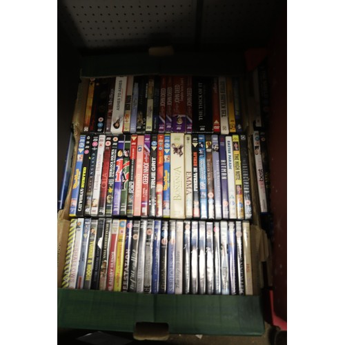 8 crates of DVDs/box sets - circa 550
